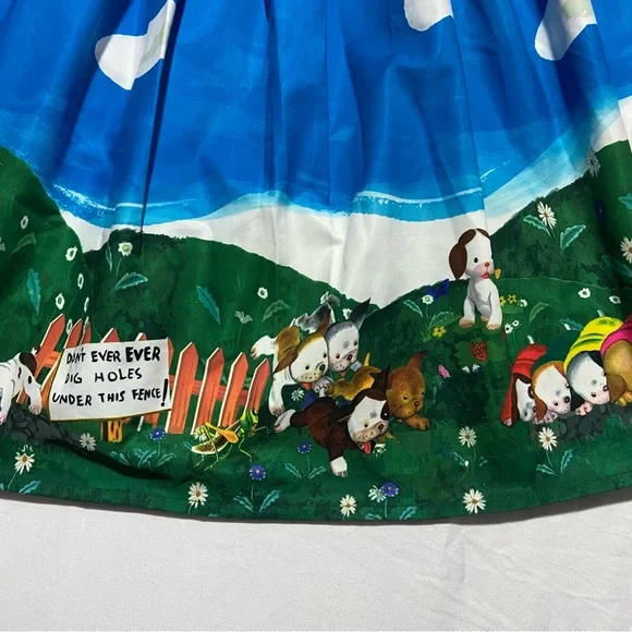 Unique Vintage x Little Golden Books Poky Little Puppy Skirt - Picture 10 of 12